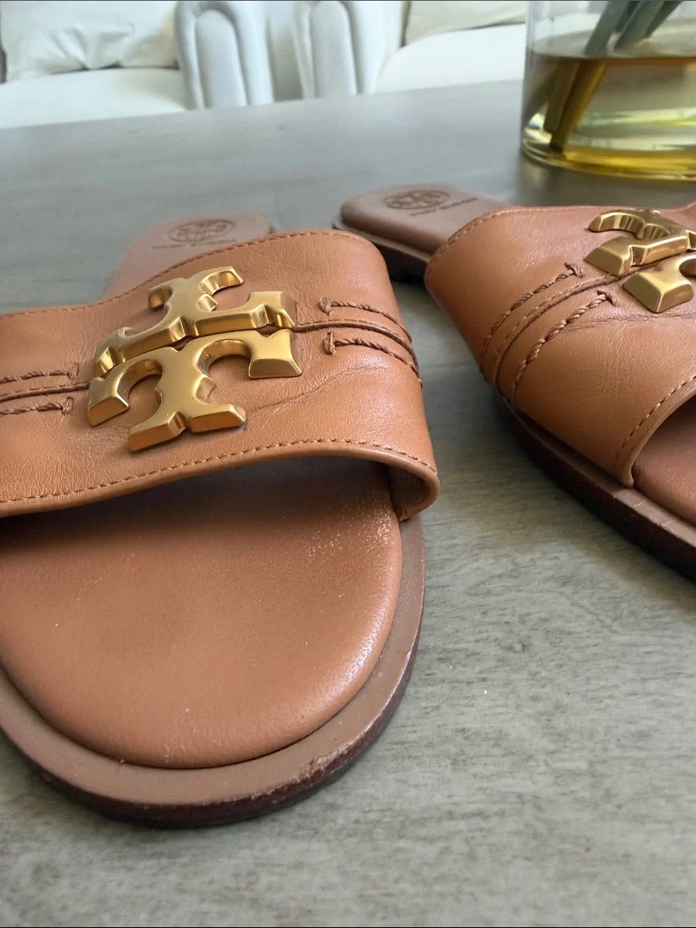 Tory Burch leather slide